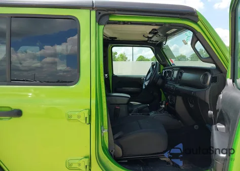 2018 Jeep Wrangler Unlimited Sport 4X4 z USA, uszkodzony, nr VIN 1C4HJXDN6JW264000